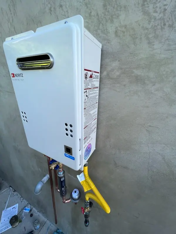 Tankless water heater installation for Arnolds Corner homes